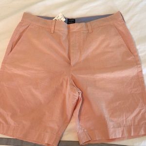 Men’s Jcrew Gramercy Shorts - NWT - orange stripe